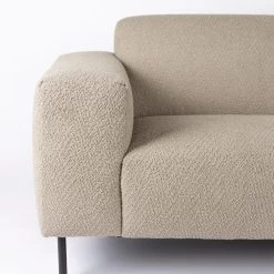 Puur Sylvia 2,5-zits Bank - Stof - Taupe -ZitMeester ComfortDesign 1000074294 0103