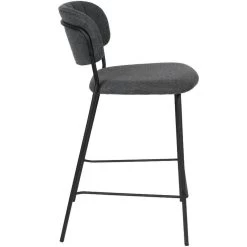 Puur Viken Barstoel 65cm - Stof - Grijs 9 Puur Viken Barstoel 65cm - Stof - Grijs -ZitMeester ComfortDesign 1000074303 0103