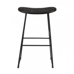 Giga Meubel Barkruk Zwart Teakhout & Metaal - Zithoogte 65cm - Kruk Tangle 8 Giga Meubel Barkruk Zwart Teakhout & Metaal - Zithoogte 65cm - Kruk Tangle -ZitMeester ComfortDesign 1000074306 0102