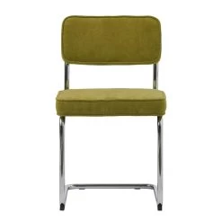 Giga Meubel Eetkamerstoel Groen - Stof & Metaal - Stoel Rupert -ZitMeester ComfortDesign 1000074336 0102