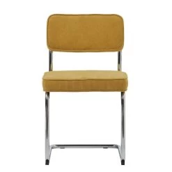 Giga Meubel Eetkamerstoel Geel - Stof & Metaal - Stoel Rupert 8 Giga Meubel Eetkamerstoel Geel - Stof & Metaal - Stoel Rupert -ZitMeester ComfortDesign 1000074339 0102