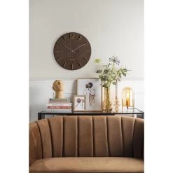 Leitmotiv Bank Royal - Velvet Chocolade Bruin - 128x71x80cm -ZitMeester ComfortDesign 1000074591 0110