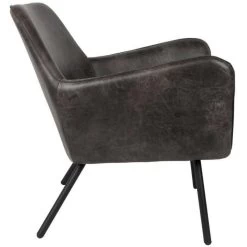 Puur Berg Fauteuil PU-leer - Lederlook - Grijs 9 Puur Berg Fauteuil PU-leer - Lederlook - Grijs -ZitMeester ComfortDesign 1000074936 0103