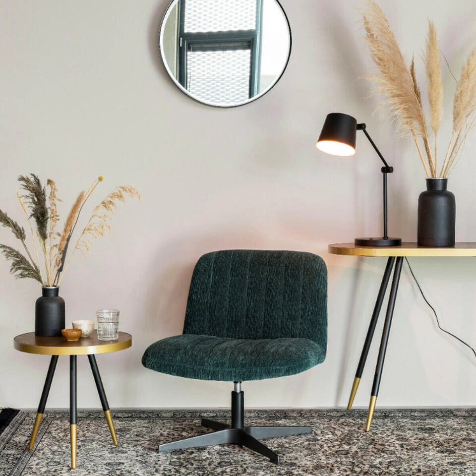 Puur Höfn Fauteuil Ribstof - Stof - Groen 5 Puur Höfn Fauteuil Ribstof - Stof - Groen - Image 3