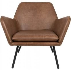 Puur Berg Fauteuil PU-leer - Lederlook - Bruin -ZitMeester ComfortDesign 1000074947 0102