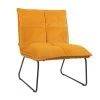 Velvet Fauteuil Maud Oker Geel - Stof - Geel 1 Velvet Fauteuil Maud Oker Geel - Stof - Geel -ZitMeester ComfortDesign 1000074953