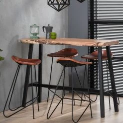 Sussex Barkruk Vintage - Leder - Bruin 8 Sussex Barkruk Vintage - Leder - Bruin -ZitMeester ComfortDesign 1000076858 0102