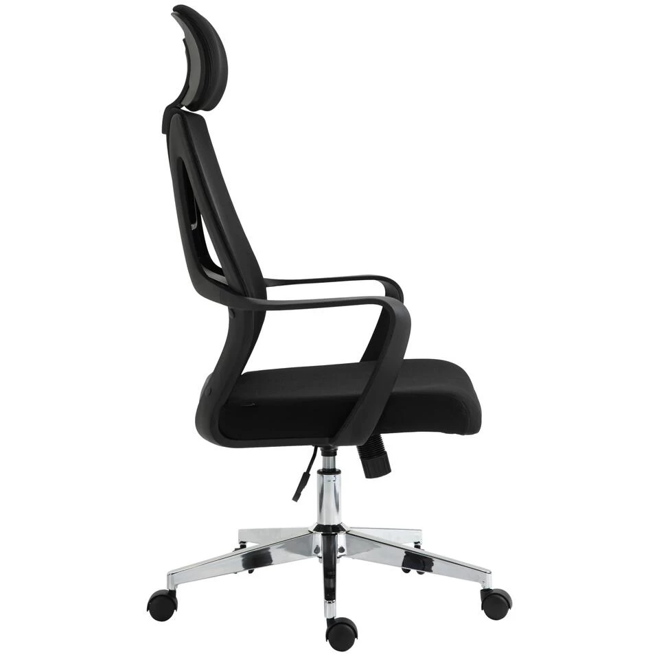 CLP Bureaustoel Kanab Mesh Zwart 5 CLP Bureaustoel Kanab Mesh Zwart - Image 3