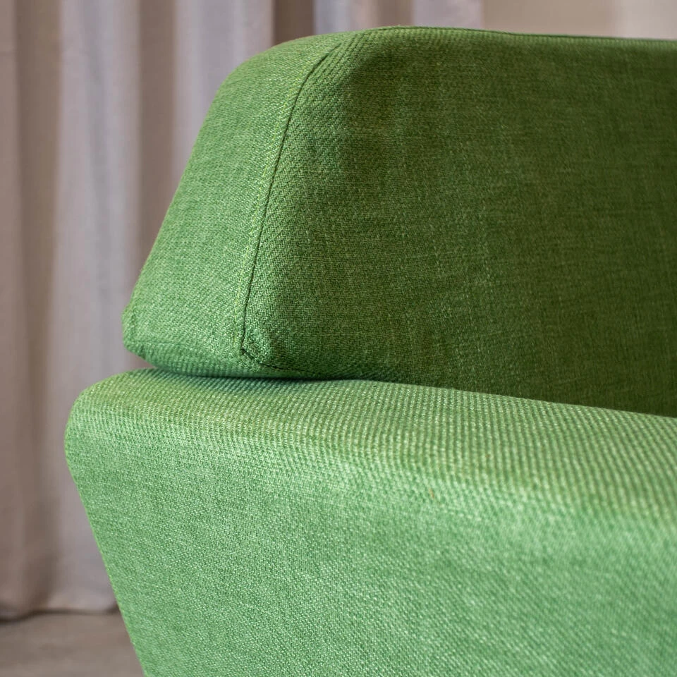 Industriële Fauteuil Roger Groen - Stof - Groen 6 Industriële Fauteuil Roger Groen - Stof - Groen - Image 4