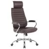 CLP Bureaustoel Rako Leder Bruin 2 CLP Bureaustoel Rako Leder Bruin -ZitMeester ComfortDesign 1000080751