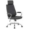 CLP Bureaustoel Rako Leder Zwart 2 CLP Bureaustoel Rako Leder Zwart -ZitMeester ComfortDesign 1000080755