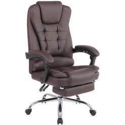 CLP Bureaustoel Oxygen Kunstleder Bruin