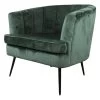 DS4U® Norah Fauteuil Velvet - Stof - Groen -ZitMeester ComfortDesign 1000081845