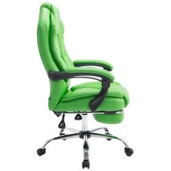 Clp Bureaustoel Castle Kunstleder Groen -ZitMeester ComfortDesign 1000082869 0102