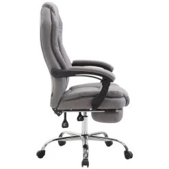 Clp Bureaustoel Castle Stof Zilverkleurig 8 Clp Bureaustoel Castle Stof Zilverkleurig -ZitMeester ComfortDesign 1000082872 0102