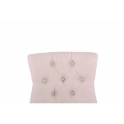 CLP Eetkamerstoel Aberdeen Donker Frame Stof Crème -ZitMeester ComfortDesign 1000082876 0103