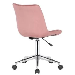Clp Bureaustoel Medford Fluweel Roze 9 Clp Bureaustoel Medford Fluweel Roze -ZitMeester ComfortDesign 1000084079 0103