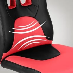 Clp Bureaustoel Fun Kunstleder Rood -ZitMeester ComfortDesign 1000084089 0103