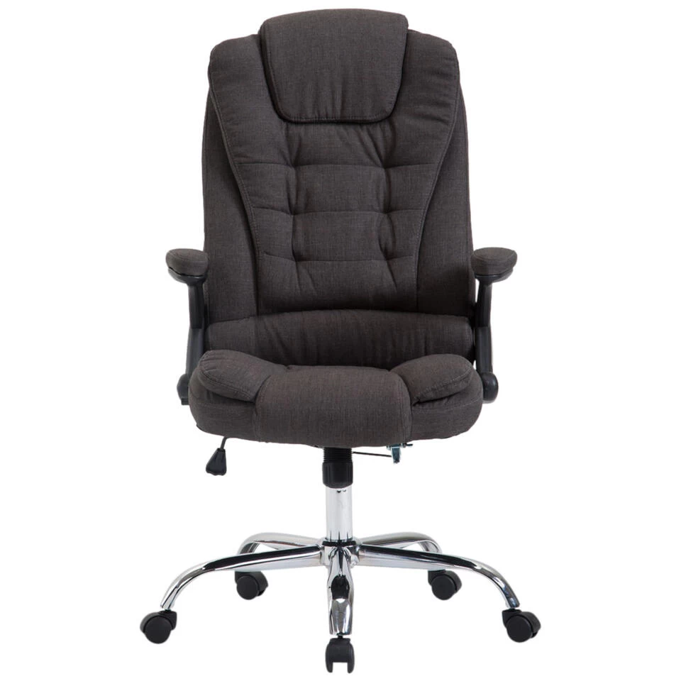 Clp Bureaustoel Thor Stof Grijs 4 Clp Bureaustoel Thor Stof Grijs - Image 2