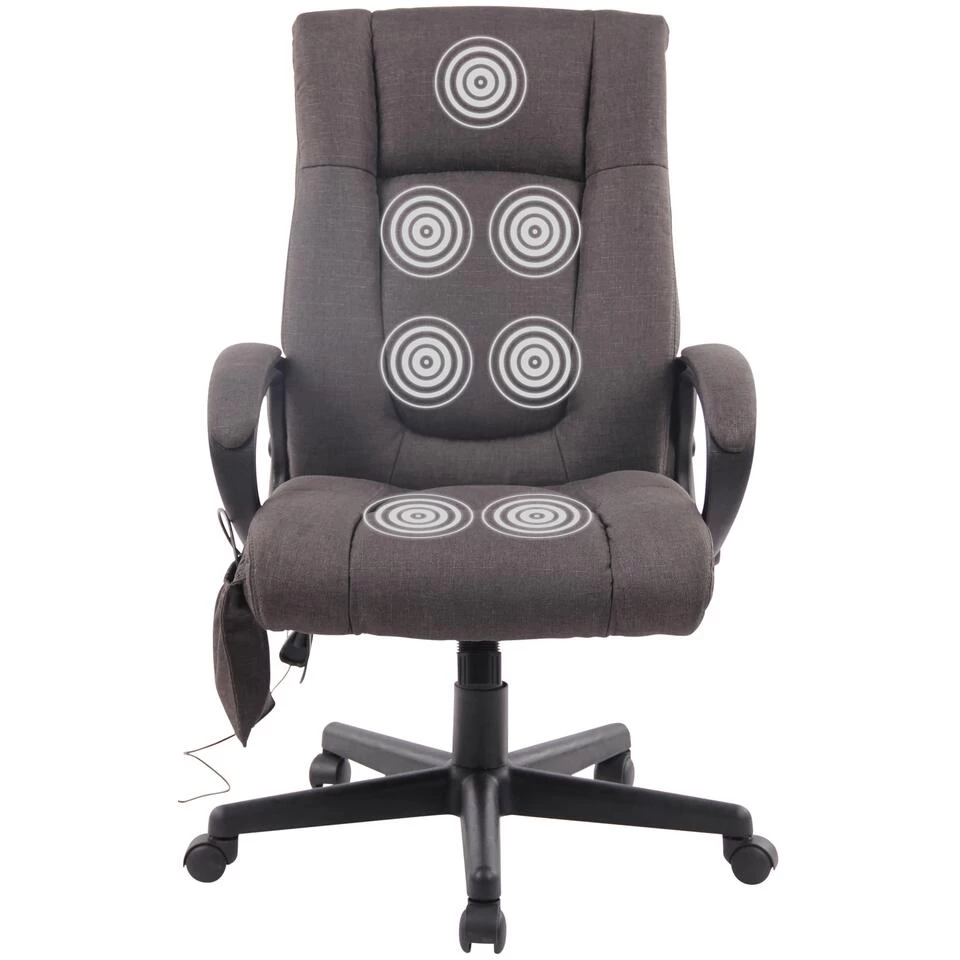 Clp Bureaustoel XL Sparta XM Stof Grijs 4 Clp Bureaustoel XL Sparta XM Stof Grijs - Image 2