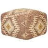 Beliani Poef BEEL - Rood Jute -ZitMeester ComfortDesign 1000086548