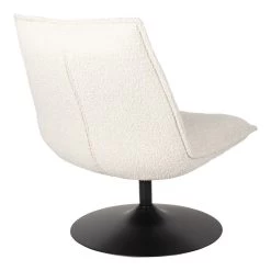 Rein Living Jax Fauteuil - Bouclé - Gebroken Wit -ZitMeester ComfortDesign 1000086631 0104