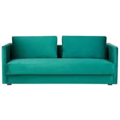 Beliani Driezitsbank - EKSJO Groen Fluweel