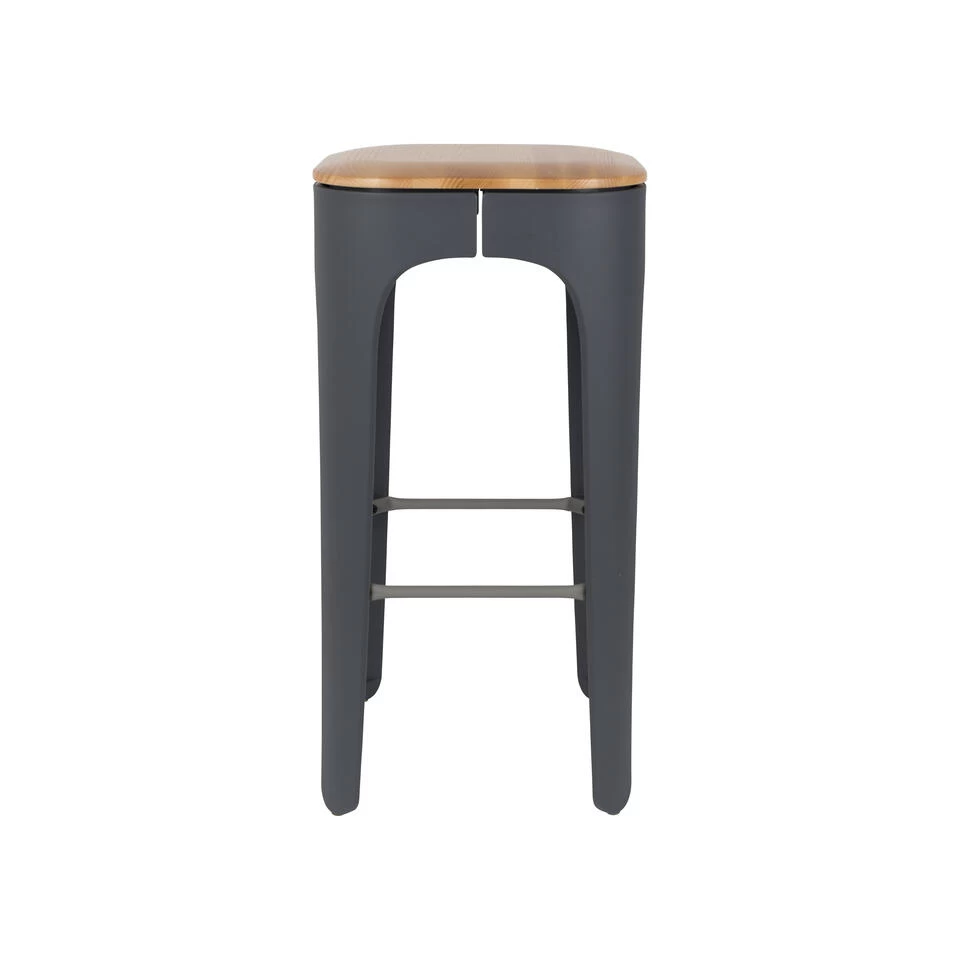 Rein Living Up-High Barkruk - Donkergrijs 5 Rein Living Up-High Barkruk - Donkergrijs - Image 3