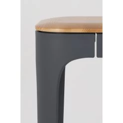 Rein Living Up-High Barkruk - Donkergrijs 9 Rein Living Up-High Barkruk - Donkergrijs -ZitMeester ComfortDesign 1000087434 0103