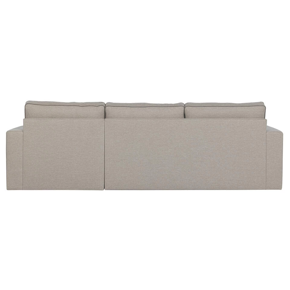 WOOOD Lisa Hoekbank - Polypropyleen - Crème - 87x280x170 6 WOOOD Lisa Hoekbank - Polypropyleen - Crème - 87x280x170 - Image 4