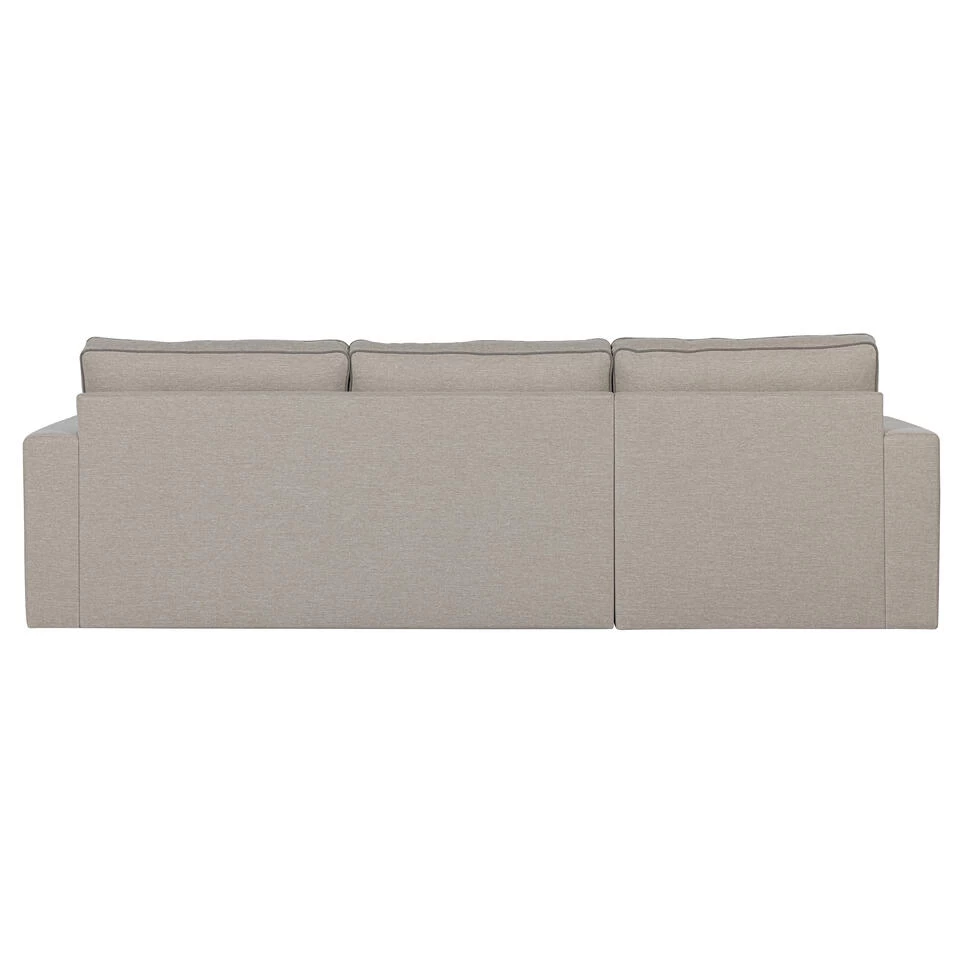 WOOOD Lisa Hoekbank - Polypropyleen - Crème - 87x280x170 6 WOOOD Lisa Hoekbank - Polypropyleen - Crème - 87x280x170 - Image 4