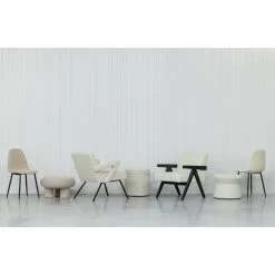 WOOOD Rowan Poef - Boucle - Naturel - 40x52x52 8 WOOOD Rowan Poef - Boucle - Naturel - 40x52x52 -ZitMeester ComfortDesign 1000089171 0102