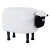 Beliani Dierenhocker SHEEP - Wit Polyester -ZitMeester ComfortDesign 1000089917