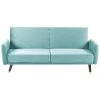 Beliani Driezitsbank - SENJA Blauw Fluweel 1 Beliani Driezitsbank - SENJA Blauw Fluweel -ZitMeester ComfortDesign 1000091446