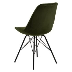 Sohome Eetkamerstoel - Set Van 2 - Sandro - Rib - Olijfgroen -ZitMeester ComfortDesign 1000092018 0102