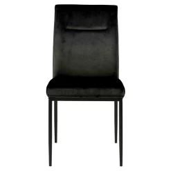 Sohome Eetkamerstoel - Set Van 2 - Paisley - Velvet - Zwart 7 Sohome Eetkamerstoel - Set Van 2 - Paisley - Velvet - Zwart -ZitMeester ComfortDesign 1000092031 0101