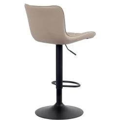 CLP Set Van 2 Barkrukken Emma Kunstleder Crème 8 CLP Set Van 2 Barkrukken Emma Kunstleder Crème -ZitMeester ComfortDesign 1000092167 0102