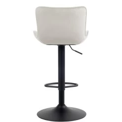 CLP Barkruk Emma Fluweel Crème -ZitMeester ComfortDesign 1000092209 0103