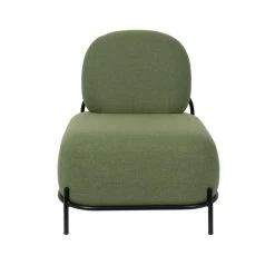 Puur Sundö Fauteuil - Vierkant - Stof - Groen -ZitMeester ComfortDesign 1000093600 0102