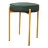 DS4U® Mika Velvet Kruk - Stof - Groen -ZitMeester ComfortDesign 1000093827