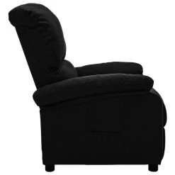VidaXL Fauteuil Verstelbaar Elektrisch Stof Zwart 8 VidaXL Fauteuil Verstelbaar Elektrisch Stof Zwart -ZitMeester ComfortDesign 1000094066 0102