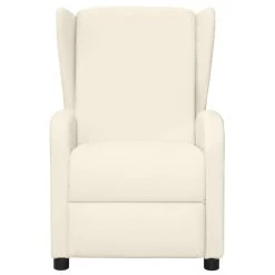 VidaXL Fauteuil Elektrisch Verstelbaar Kunstleer Crèmekleurig -ZitMeester ComfortDesign 1000094069 0101
