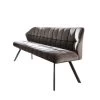 Kalfort Kelly Eetkamerbank Velvet Antraciet - 58x180x46 Cm 2 Kalfort Kelly Eetkamerbank Velvet Antraciet - 58x180x46 Cm -ZitMeester ComfortDesign 1000094200