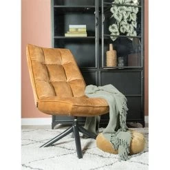 Decor 88 Adaline Velvet Fauteuil Goud - 70x65x105 Cm -ZitMeester ComfortDesign 1000094206 0101