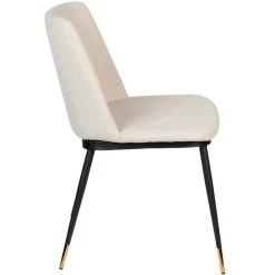 Puur Larvik Eetkamerstoel - Stof - Taupe -ZitMeester ComfortDesign 1000094402 0103