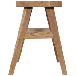 Teak Krukje 40x30x50cm - Hout - Bruin 9 Teak Krukje 40x30x50cm - Hout - Bruin -ZitMeester ComfortDesign 1000094406 0104