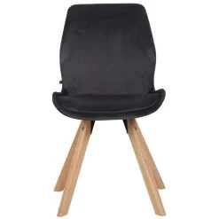 CLP Eetkamerstoel Luna Fluweel Grijs -ZitMeester ComfortDesign 1000095294 0102