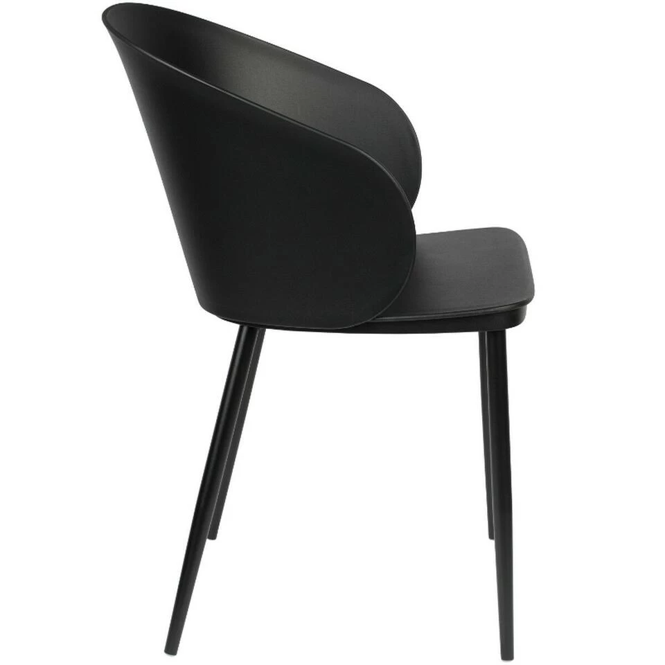 Puur Göta Eetkamerstoel - Kunststof - Zwart 5 Puur Göta Eetkamerstoel - Kunststof - Zwart - Image 3