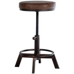 CLP Hocker Destin Kunstleder Bronskleurig -ZitMeester ComfortDesign 1000095339 0103