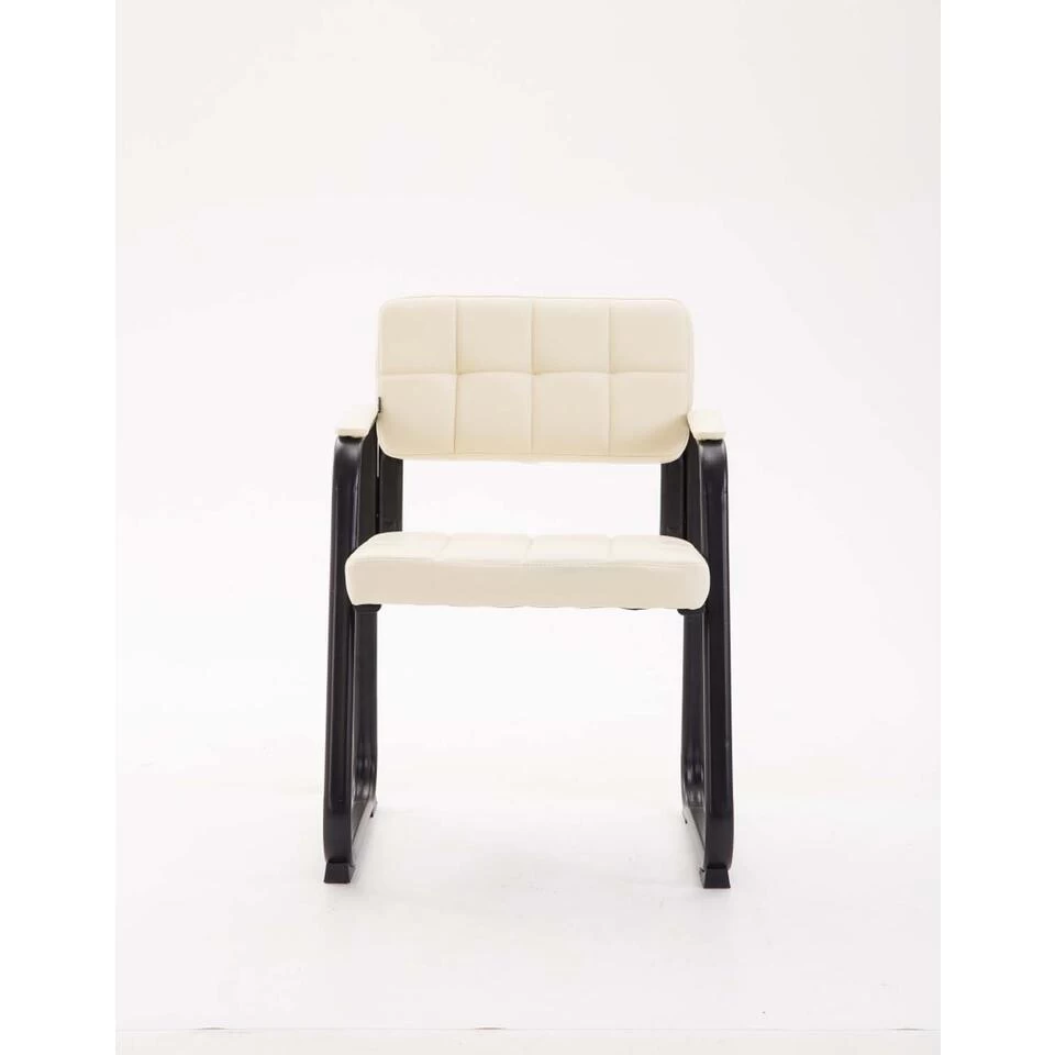 CLP Eetkamersstoel Canada B Kunstleder Crème 4 CLP Eetkamersstoel Canada B Kunstleder Crème - Image 2